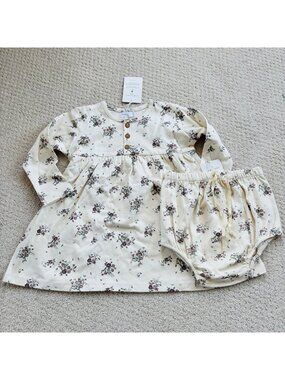 Jamie Kay purple and cream floral dress